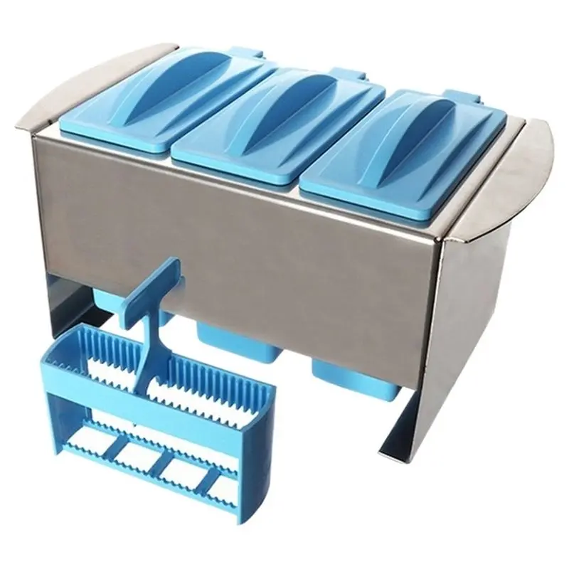 IALJ-For Histology, Pathology And Slide Staining 1Set Immuno Histochemistry(IHC) Staining Rack And Jar Set