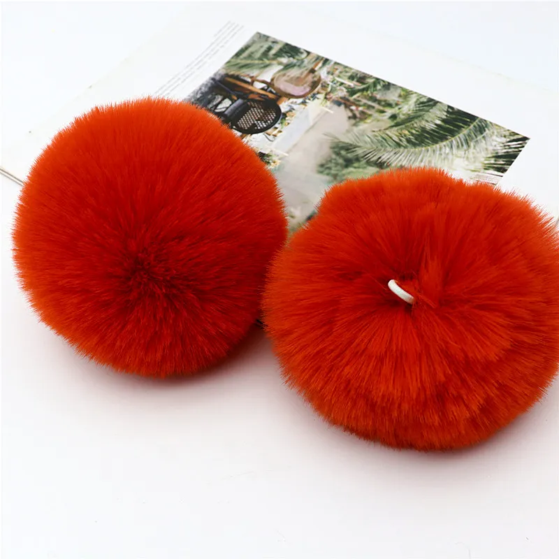 10-20 sztuk puszyste miękkie Pom Pom 10cm Faux pluszowe Pom Pom DIY brelok wisiorek ślubny wystrój domu Pom Pom materiały krawieckie