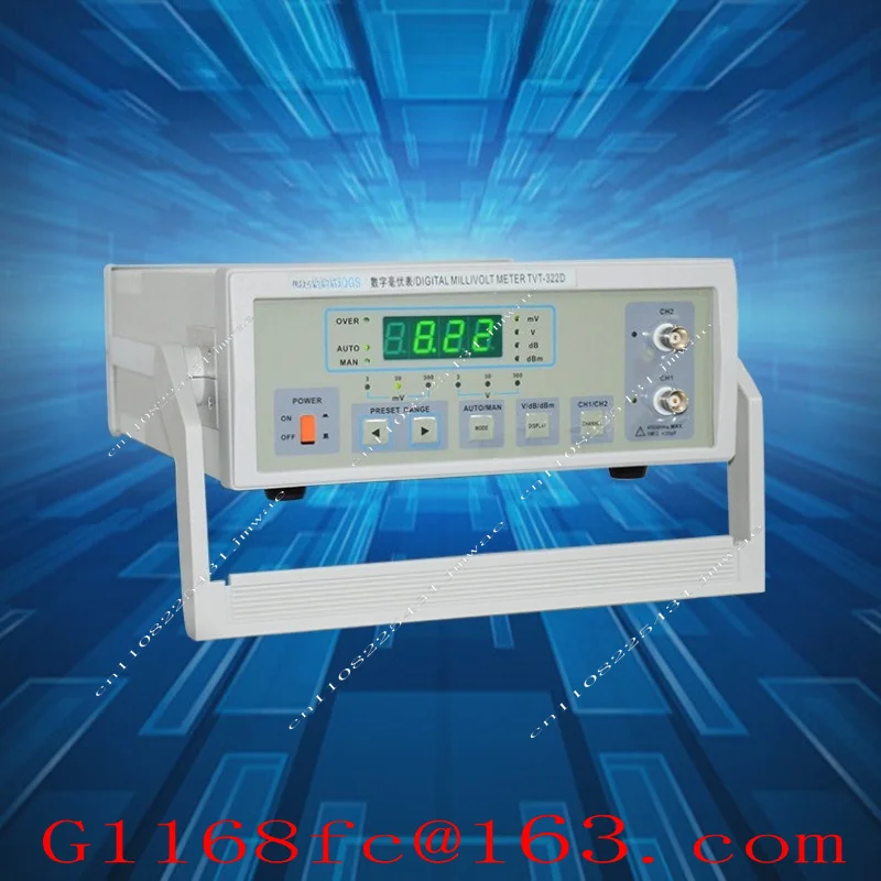 TVT-321 Single Pin Double Pin AC Millivolt Meter TVT-322D Digital Millivolt Meter Voltage Detection Parts