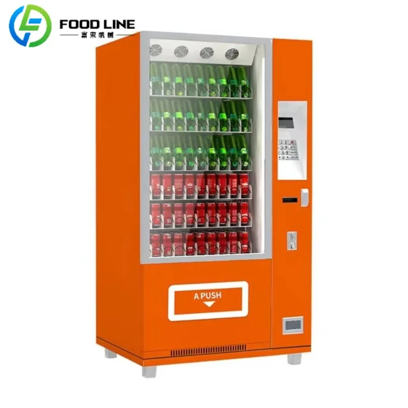 

Premium Snack And Beverage Vending Machine High End Food Drink Dispenser With Interactive Interface And Customizable Options