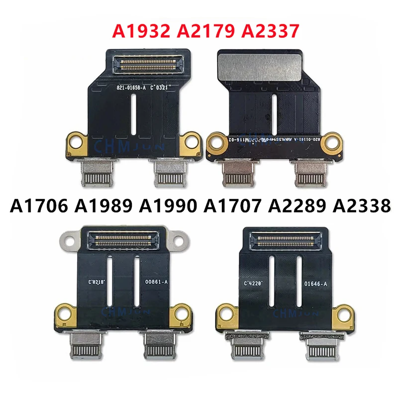 Original New DC Power Jack Board USB C Connector For Macbook Air Pro Retina 13