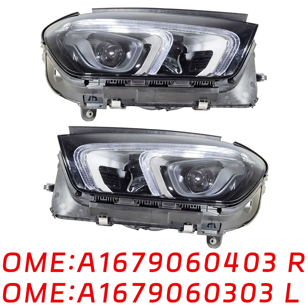 Suitable for Mercedes Benz ML250 ML300 GLE43 GLE350 GLE450 ML500 AMG headlights Hernia lamp A1679060303 A1679060403 auto parts