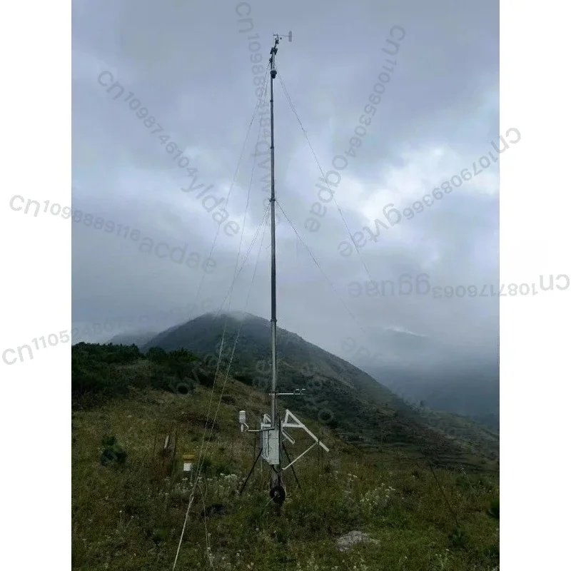 3 Meters 5m 6m 7m Mobile CCTV Sports Video Camera Communication Aluminum Tripod Portable Telescopic Mast