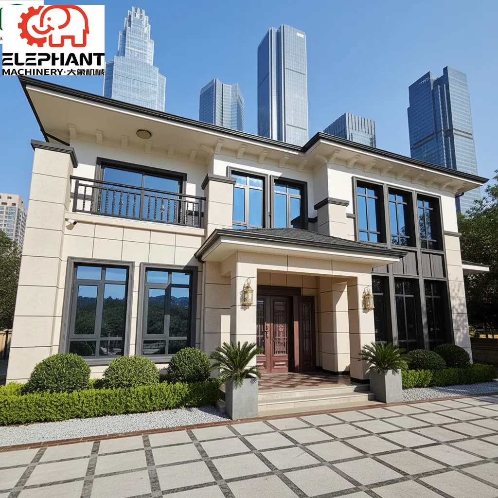 Luxury Light Steel Villa Prefabricated Assembled Residential Seismic Insulation Modular Integrated House Can Be Used for Hotels