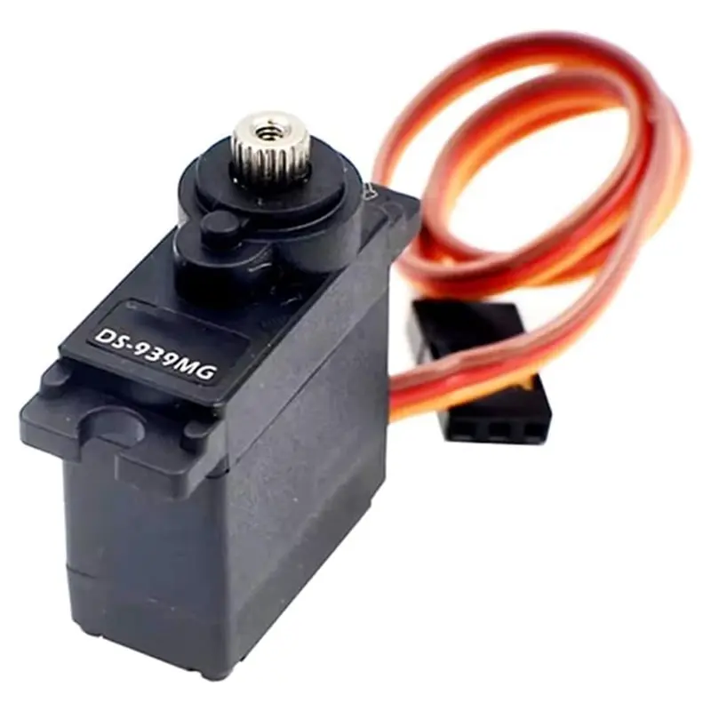 A63T-For RC Airplane For RC Model Robot 2Pcs DS939MG Digital Servo Motor Metal Gear 2.5Kg/0.14Sec/12.5G