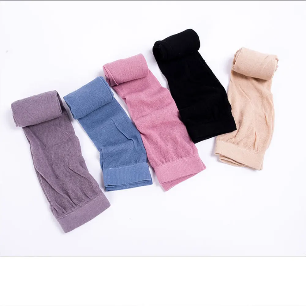 Women Combed Cotton Five Toe Socks Anti Slip Silicone Sole Over The Knee Breathable Casual High Tube Thin Autumn Stockings