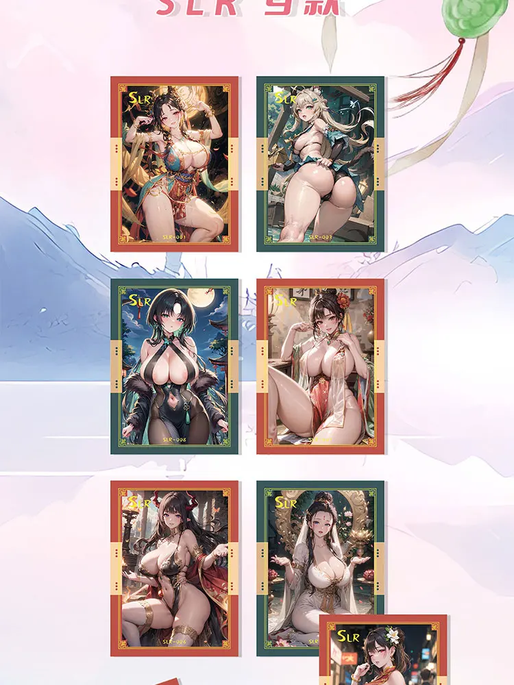 Newest Alluring Dream Goddess Collection Card Hobby Collectible Waifu Card Game Doujin CCG Booste Box Toy Gifts