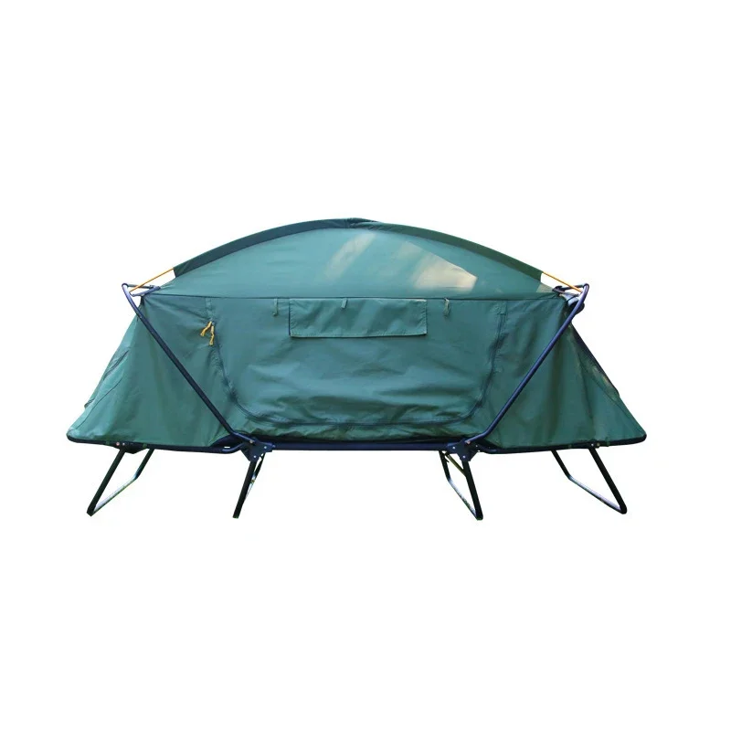 Outdoor camping tent thickened oxford cloth warm off the ground tent single and double fishing off the ground tent