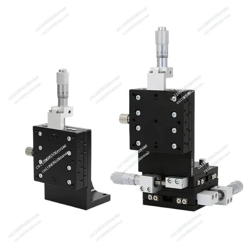 

three-axis vertical lift table displacement platform precision fine-tuning manual slide table LV/LEV/LDV/40/60-C2