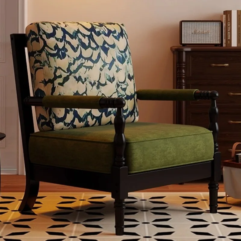 

Single Accent Design Lazy Boy Chair Luxury Dresser Large Relaxing Chair Nordic Gaming Modern Waiting Room Living Room Furniture
