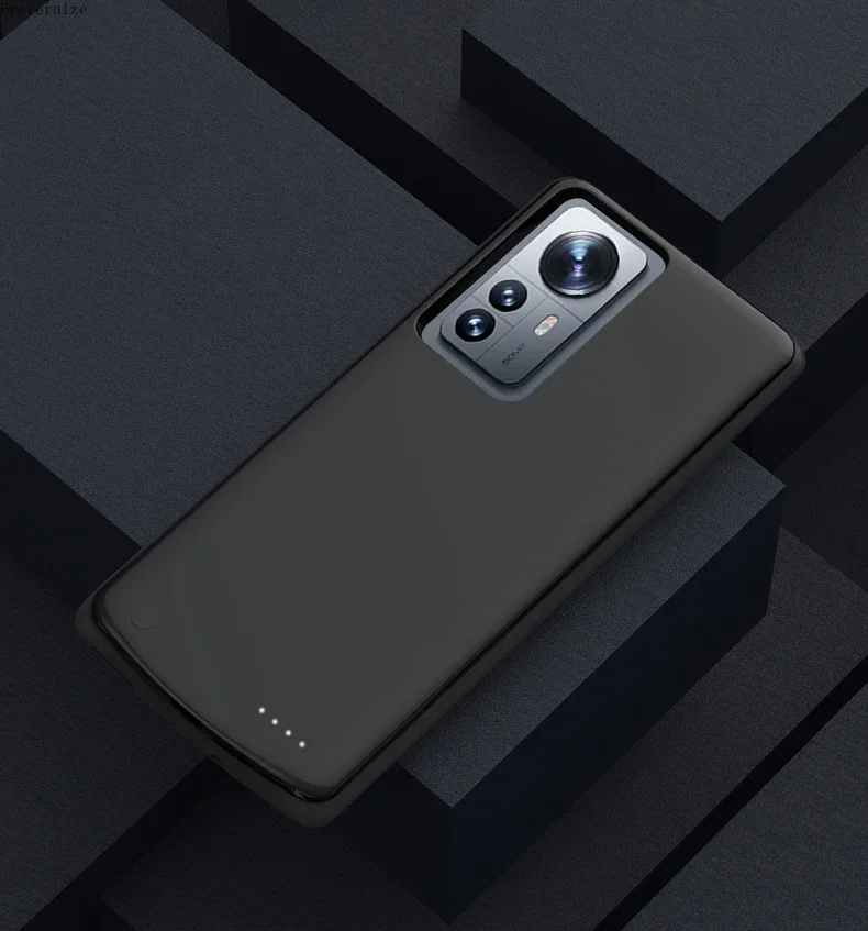 For Xiaomi 12 External Battery Charger Case For Xiaomi 12X Power Bank Smart charging case For Xiaomi 12 Pro Portable Power Bank