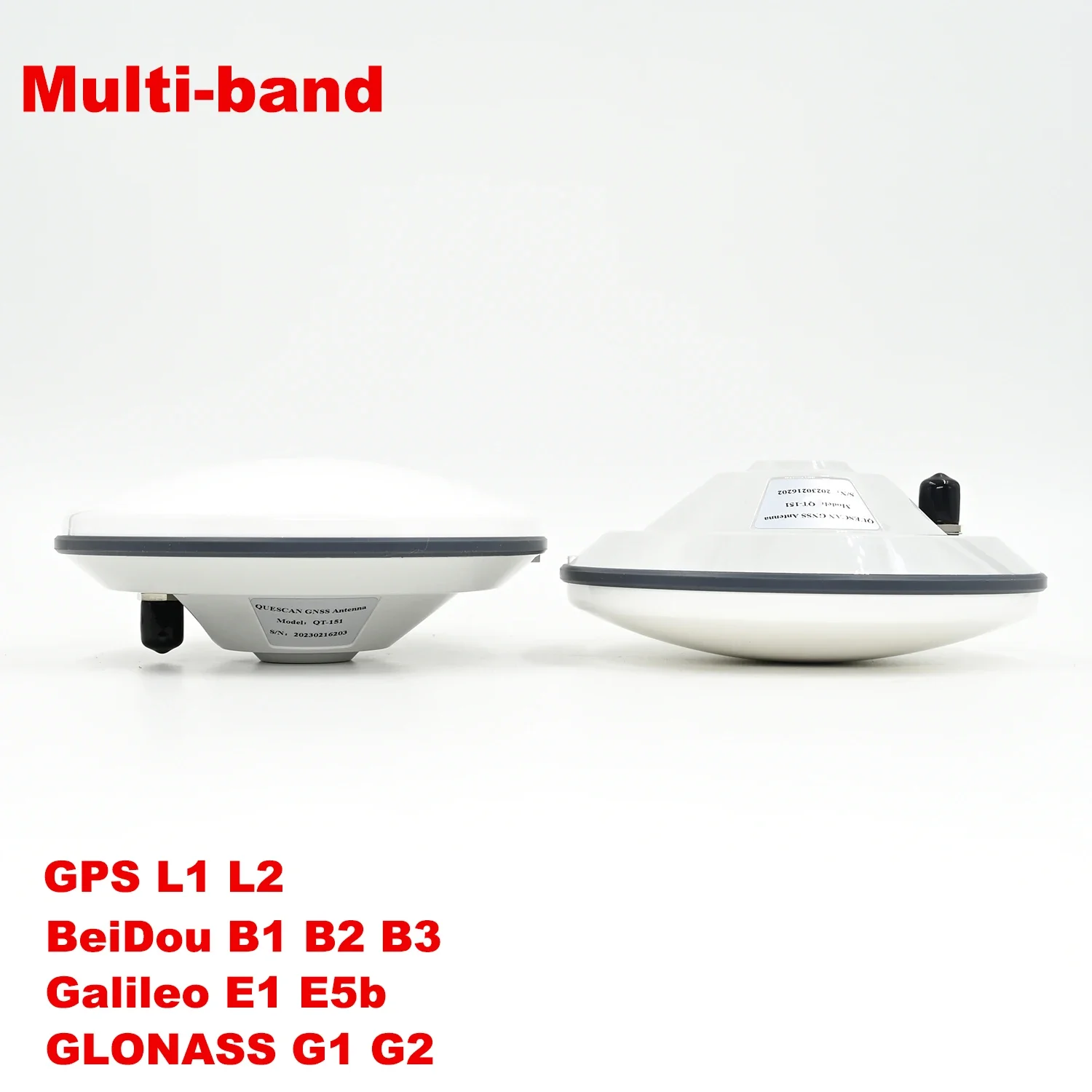 Antenne GPS GNSS multibande HG-GOYH7156 L1L2 avec kits magnétiques M90SD Mesure et automatisation de l'agriculture Remplacer Trimble GNSS