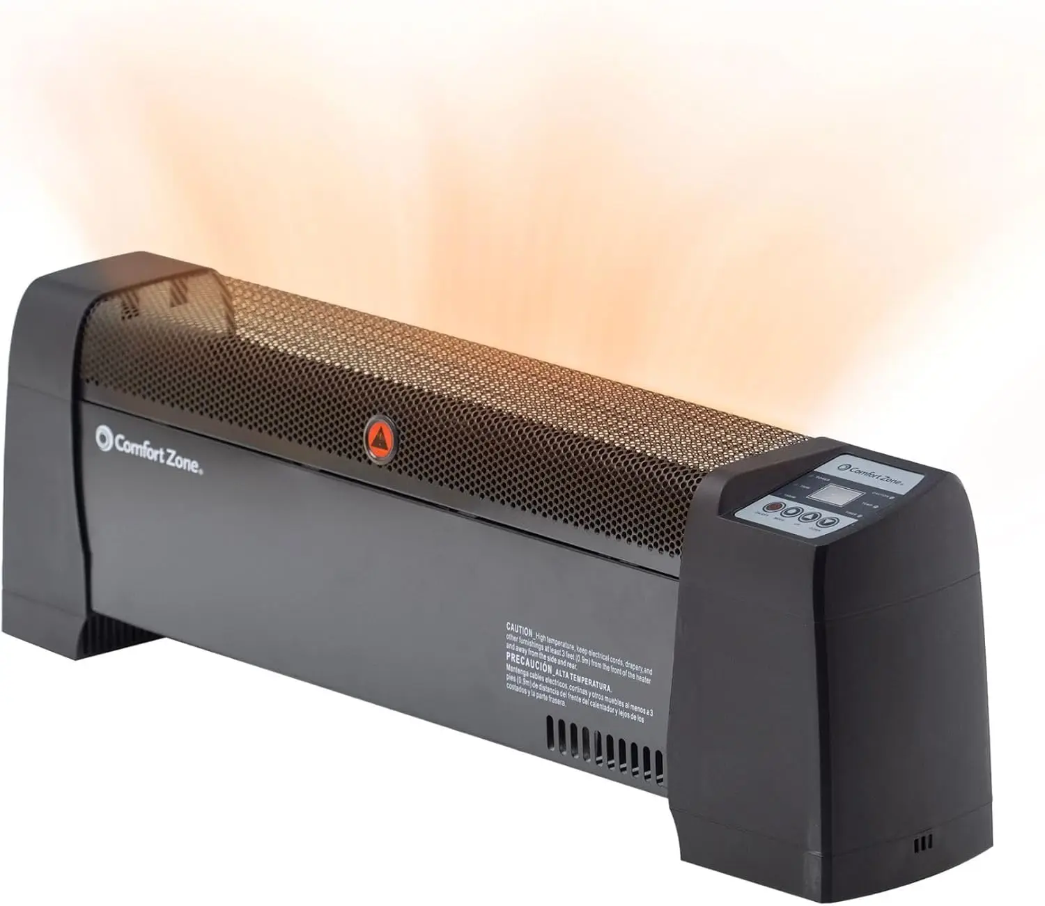 

Baseboard Space Heater 1500W with Digital Thermostat, Overheat Protection, Tip-Over Switch, Stay-Cool Body - CZ650B