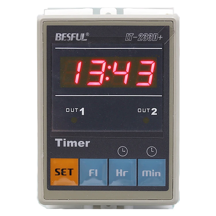 BESFUL two way time control switch timer LT-233D+two way time controller LT-233-R