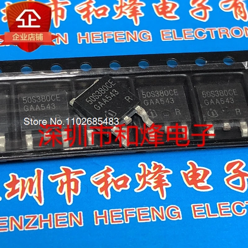 （10PCS/LOT）50S380CE IPD50R380CE  TO-252 550V 14.1A