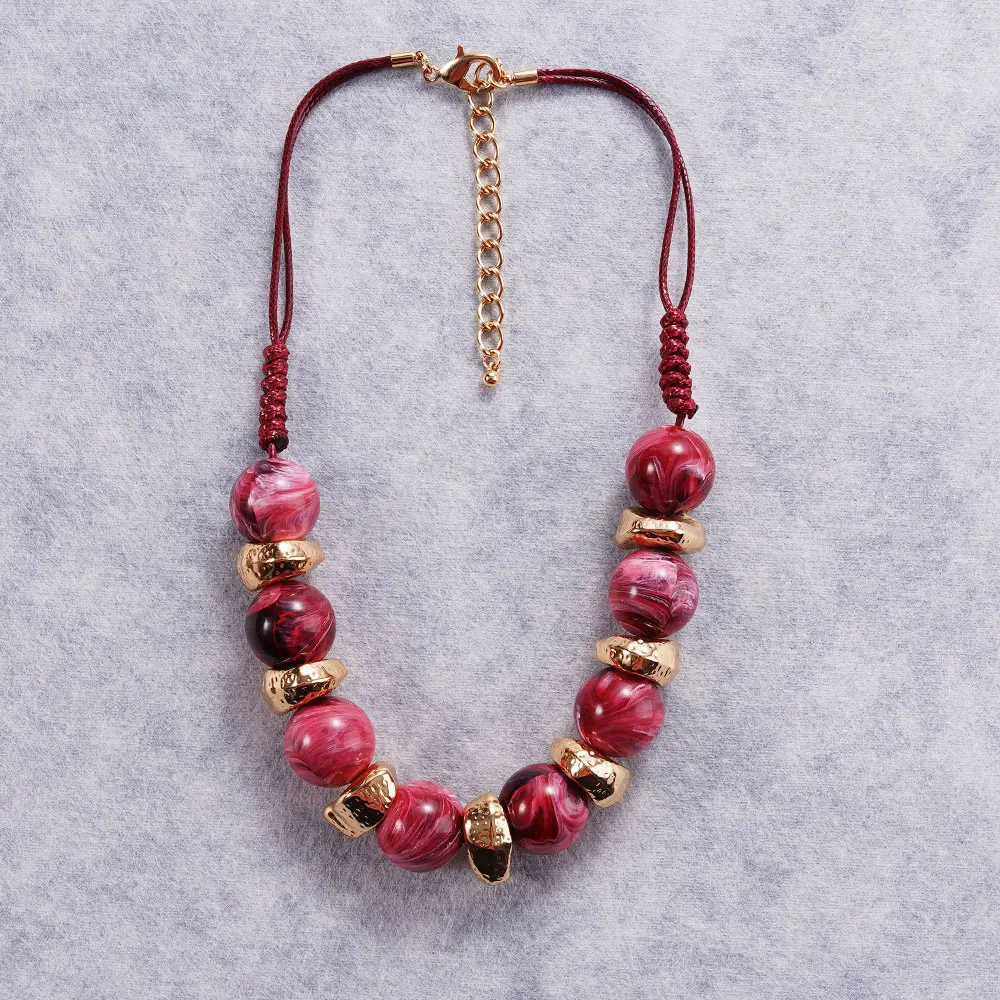 

Новинка 2025, круглые бисерные винтажные ювелирные изделия в дворцовом стиле, идеально подходящие для званых и вечеринок, украшенные преувеличенными ожерельями