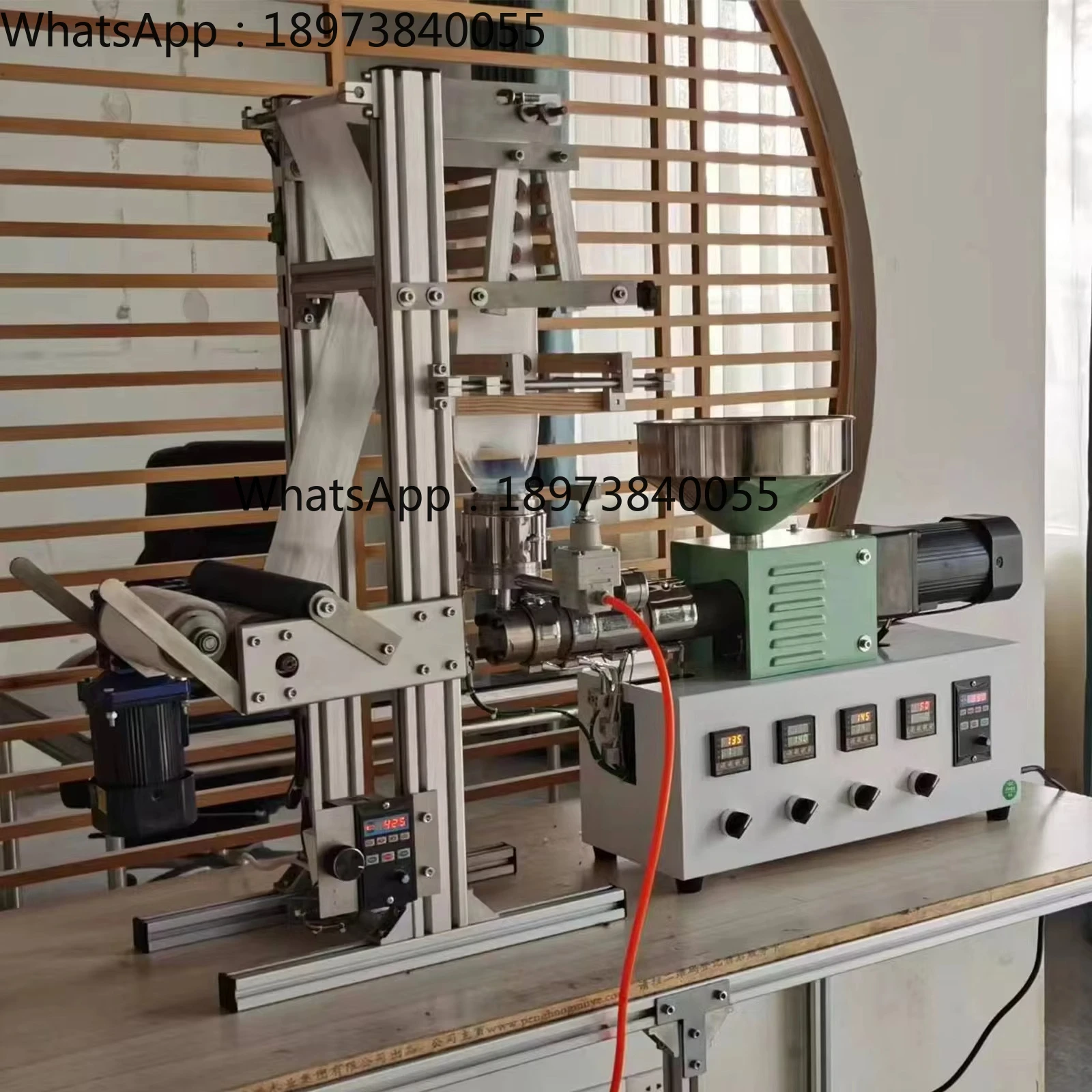 2024 New Sj25 Plastic Bag Film Blowing Machine Mini Small Extruder for Film