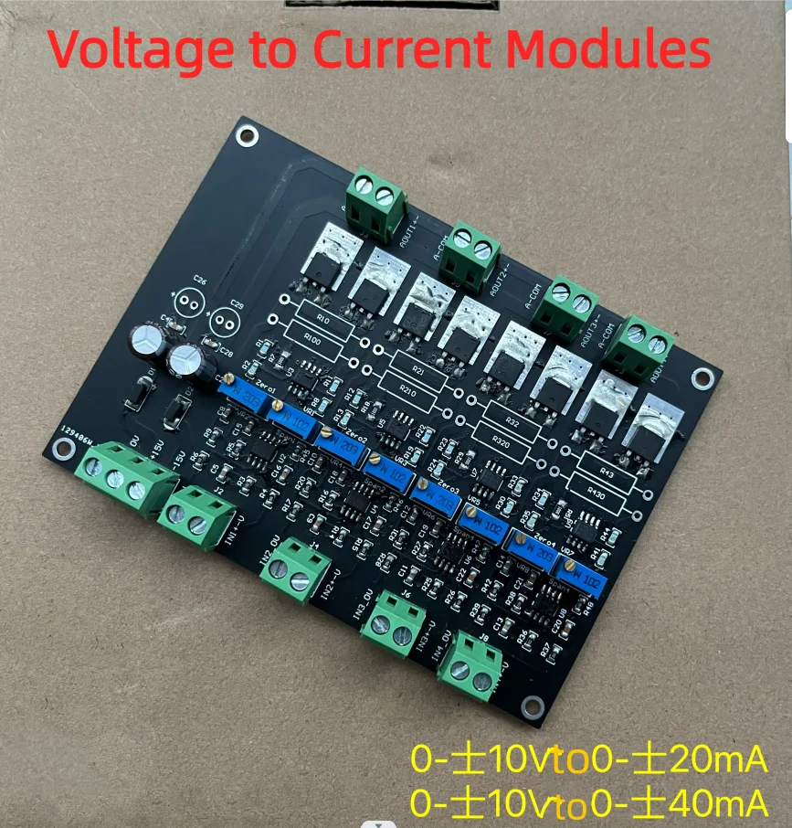 Positive and Negative 10V Turn Positive and Negative 20/40/100mA 0-10V Turn 0-20/40mA