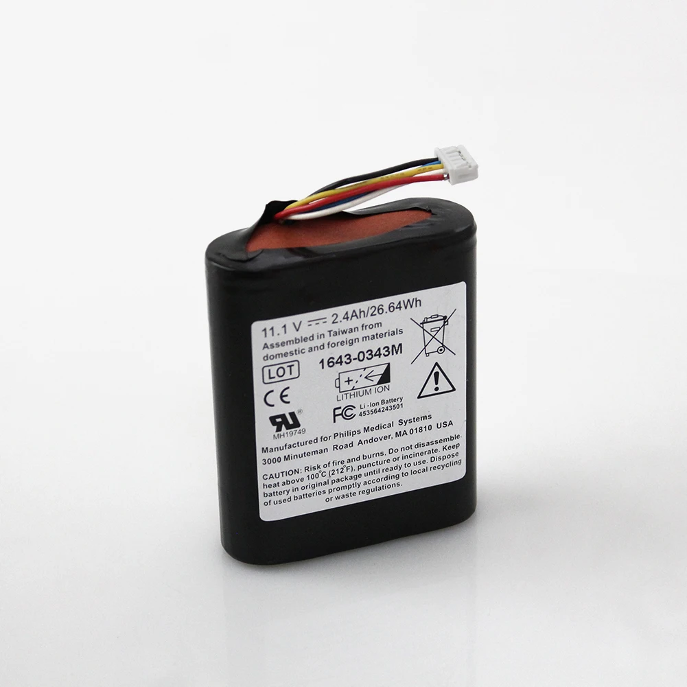 Original 989803174881 for PHIL/PS VMS VS1 VS2 Monitor battery 11.1V 2.4Ah Li-ion Battery 453564243501