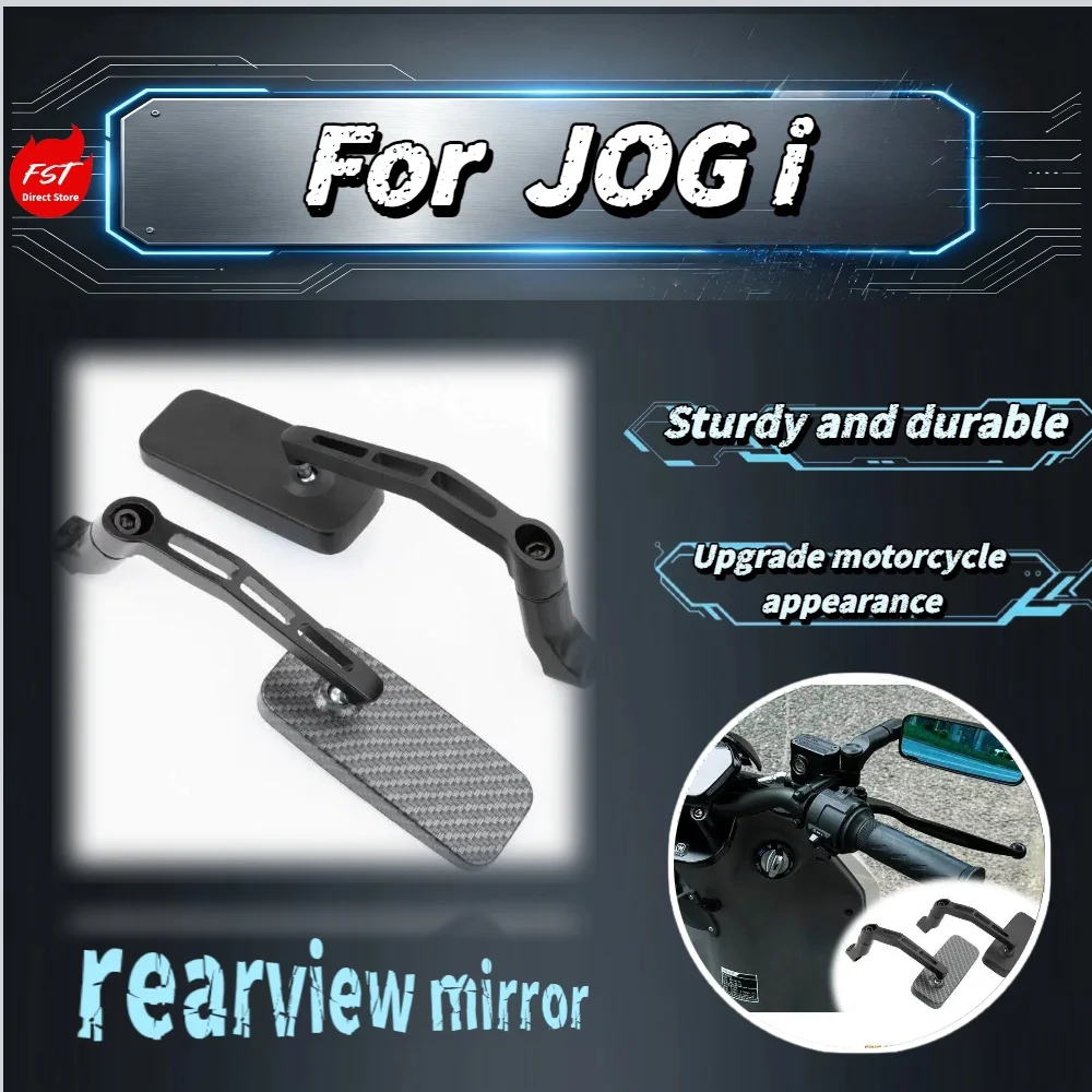 For Jog i Stereo Rearview Mirror Motorcycle Scooter HD Wide Angle Adjustable Side Reflector Replacement Mod Accessories