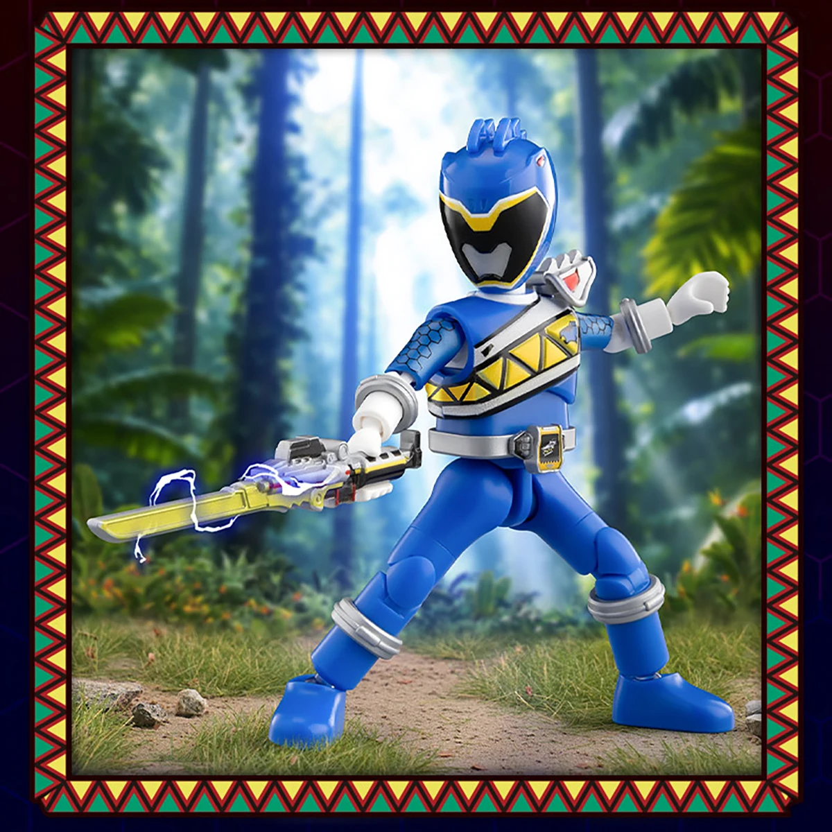 Em estoque original blokees super sentai galaxy versão 2 boneca de ação anime figura ornamento fino brinquedo modelo colecionável