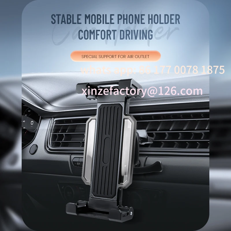 Customizable Universal 4-13 Inch Car Air Vent Tablet Stand 360 Rotating Holder Mount