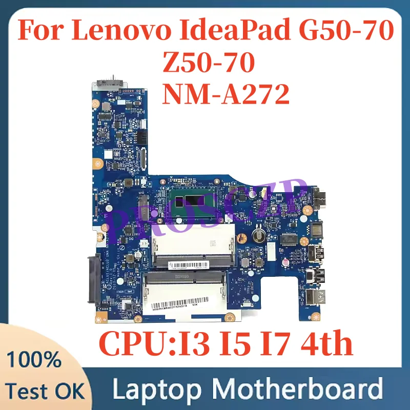 

NM-A272 G50-70 G40-70 Motherboards Laptop Mainboard for LENOVO Ideapad CPU I3 I5 I7 4th DDR3L UMA 100% Tested