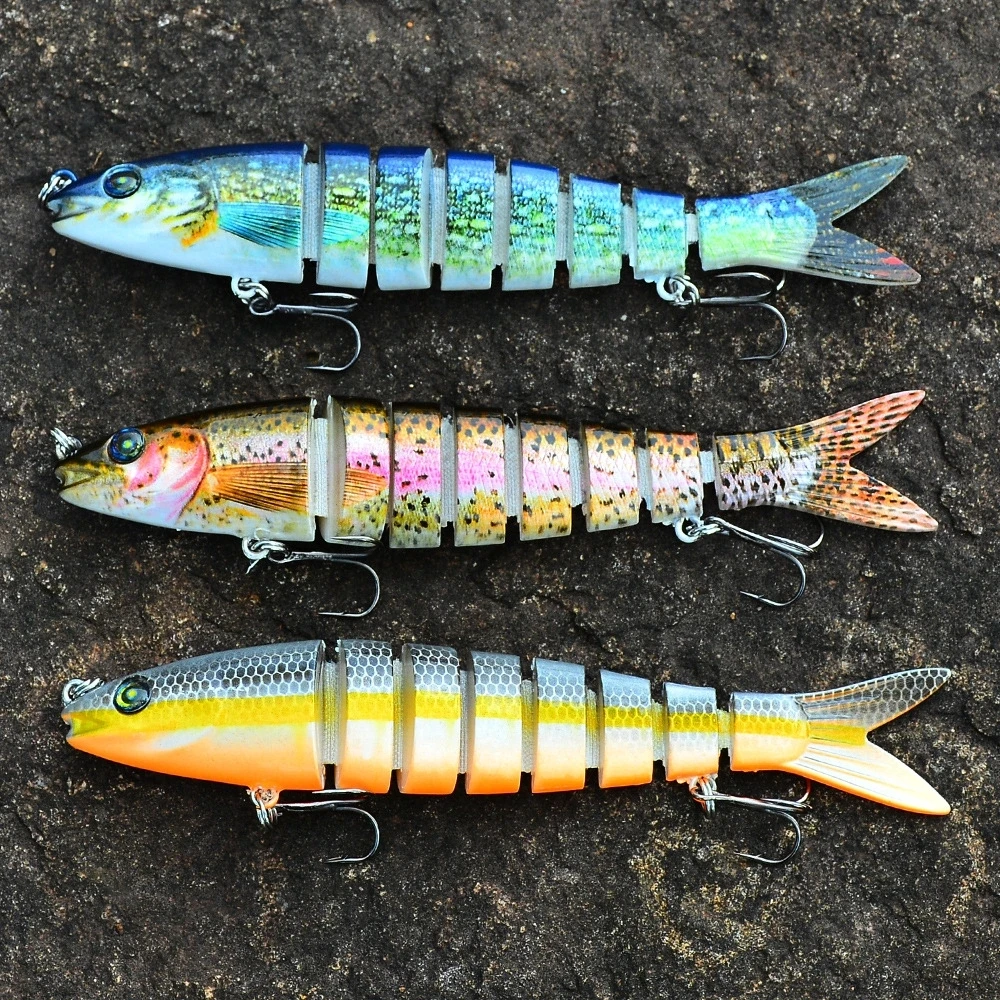 13.5cm/19g Sinking Swimbait Crankbaits Fishing Lure Set of Wobblers for Pike Artificial Baits Kit Fishing Tackle