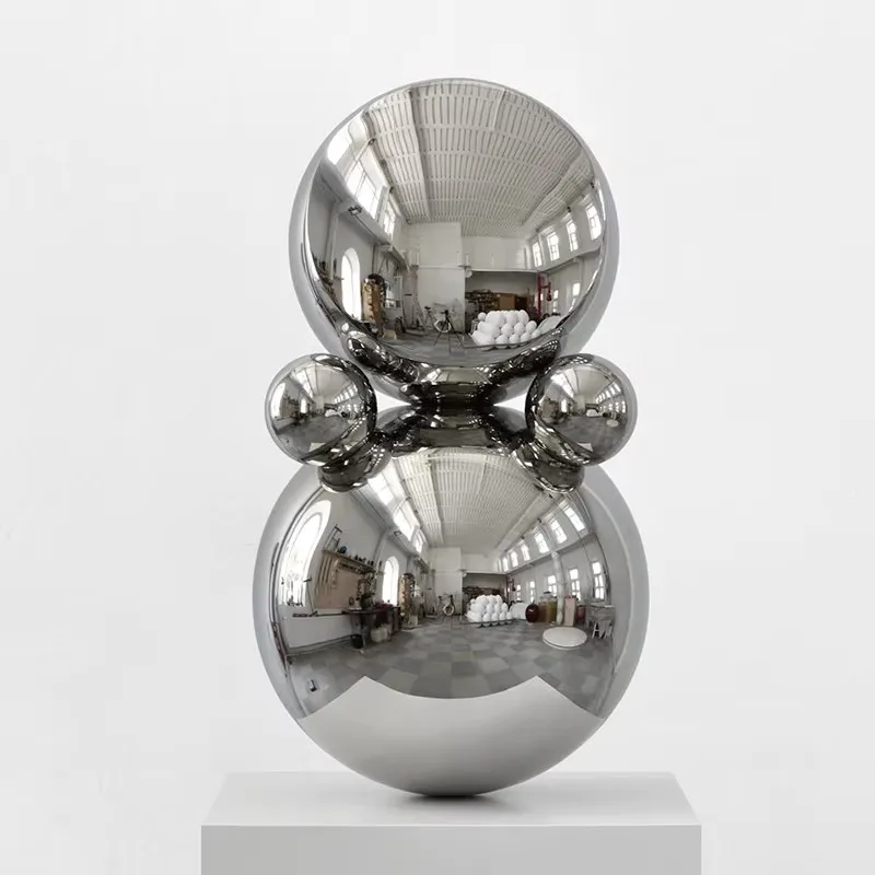 Modern Metal Art Sculpture, Luxury Home Decor Crafts
