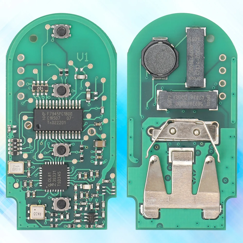 LIXIANG 3/4 Buttons Smart Remote Car Key Fob 315MHz 434MHz 868MHz ID49 Chip for BMW Mini Cooper 2015-2018 FCC ID: NBGIDGNG1