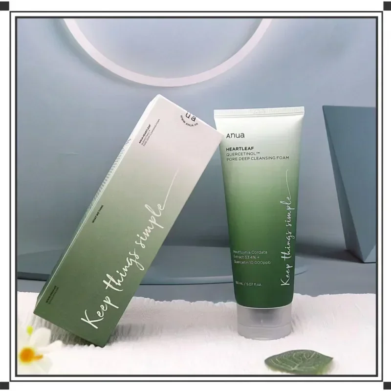 ANUA Heartleaf Quercetin Pore منظف رغوي للتنظيف العميق للوجه 150 مل #1