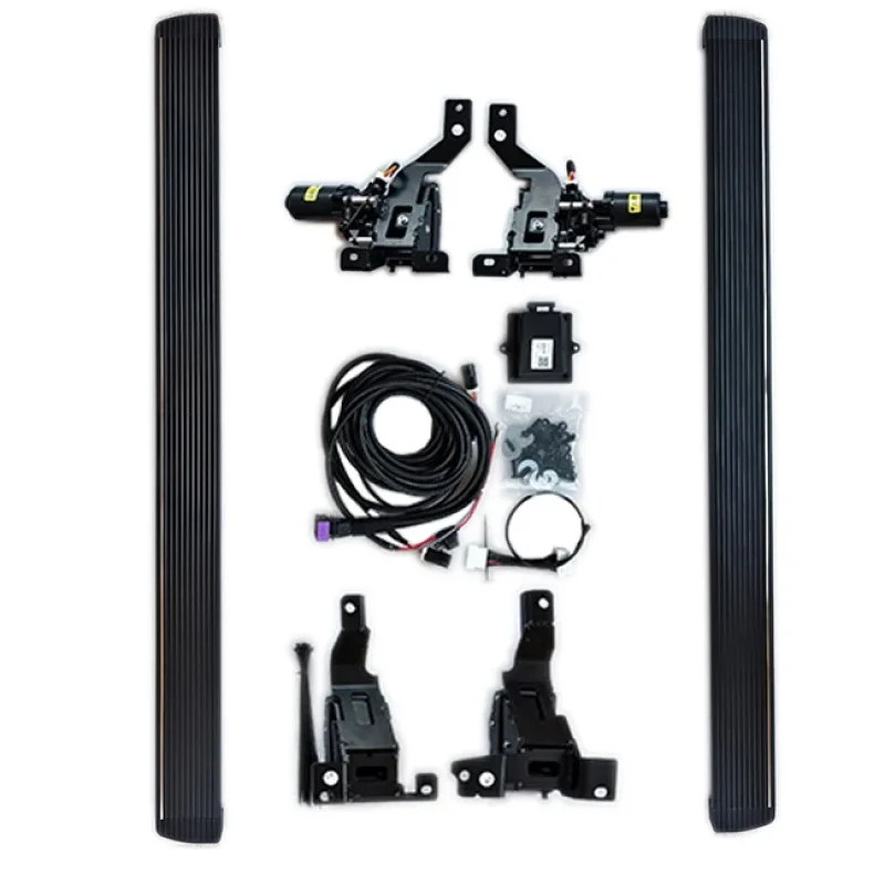 Waterproof Black Powder Coated Power Side Steps Running Boards AiTO M7