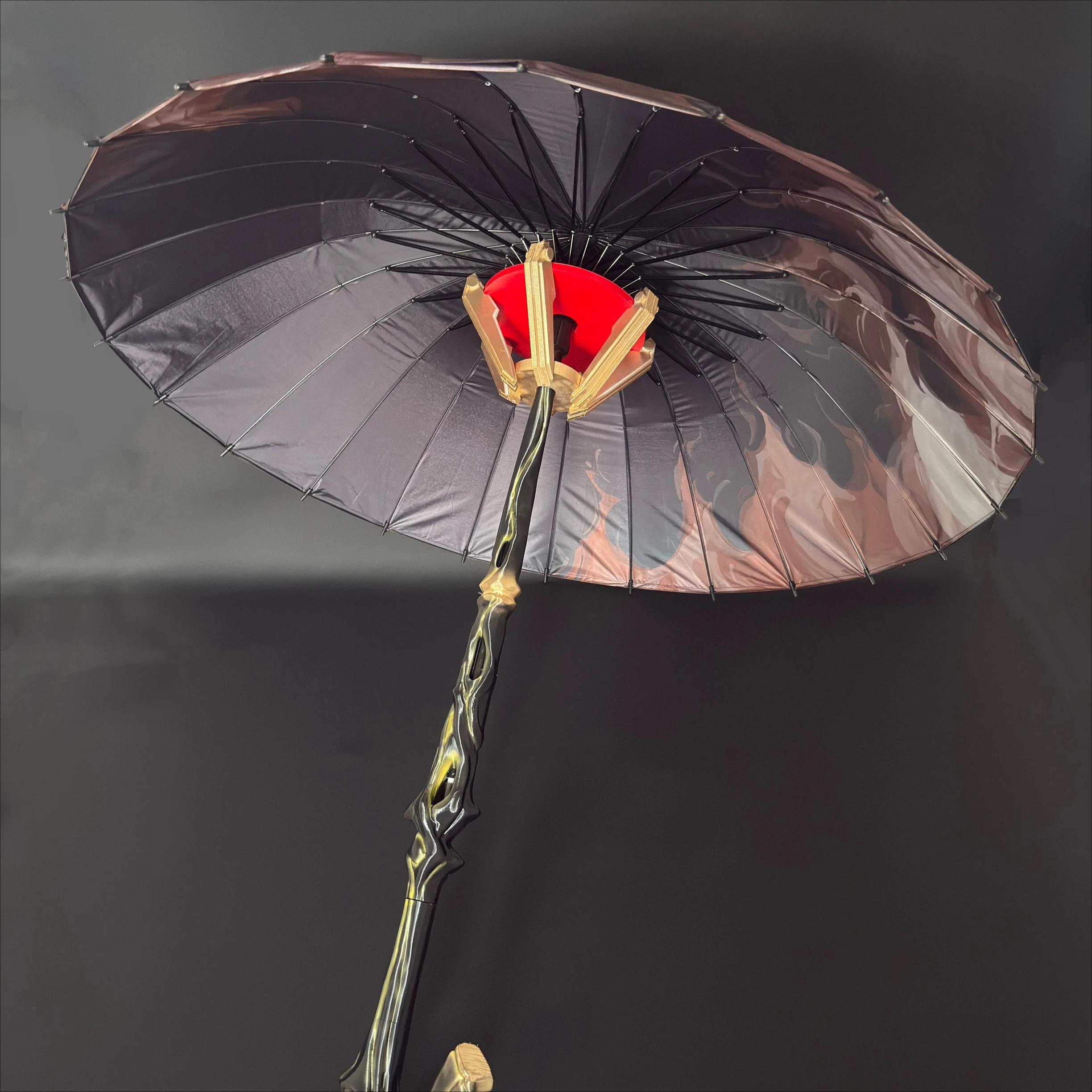 Accessoire de scène cosplay Wuthering Waves Suoming, parapluie pour expo d'anime, ornement représentant un objet, cadeau de jeu, exquis