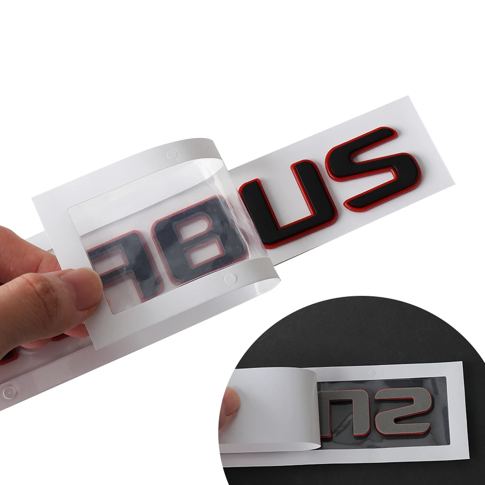 Car trunk sticker Badge Decal Cover Emblem Auto Accessories For Mercedes Benz BRABUS W204 W205 W206 W213 W253 GLC GLK CLA C200