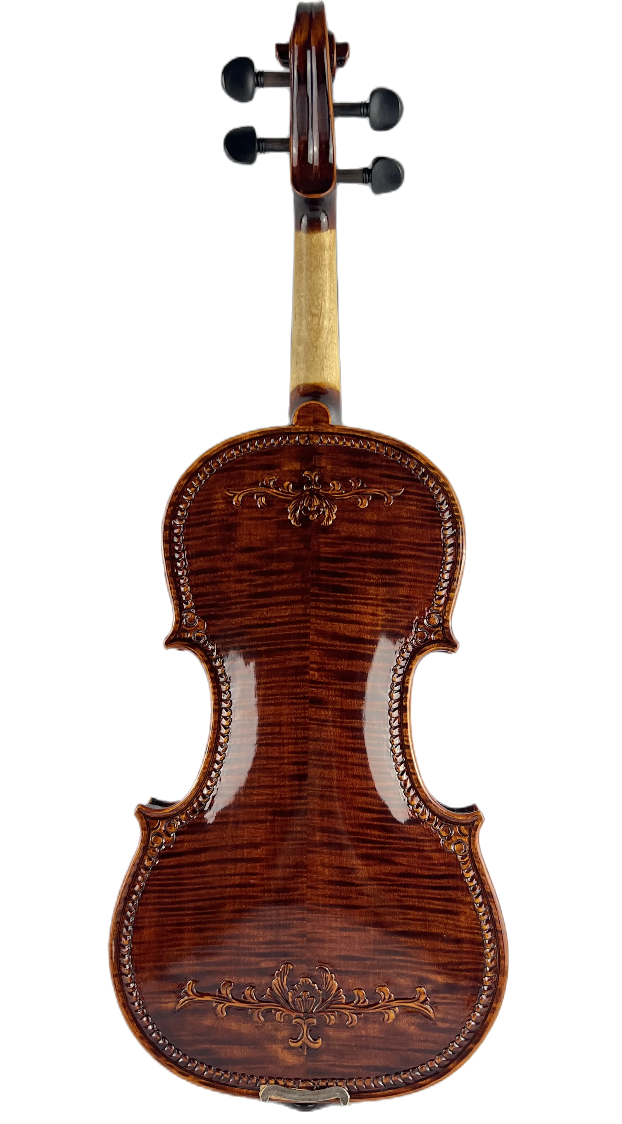 4/4 Handmade Violin Carved Violin with Strong Sound and Excellence