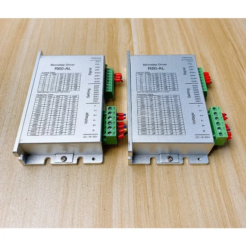 Stepper Motor Driver R60-AL Slightly Used Fully Functional for RUITECH Industrial Control Repair Part