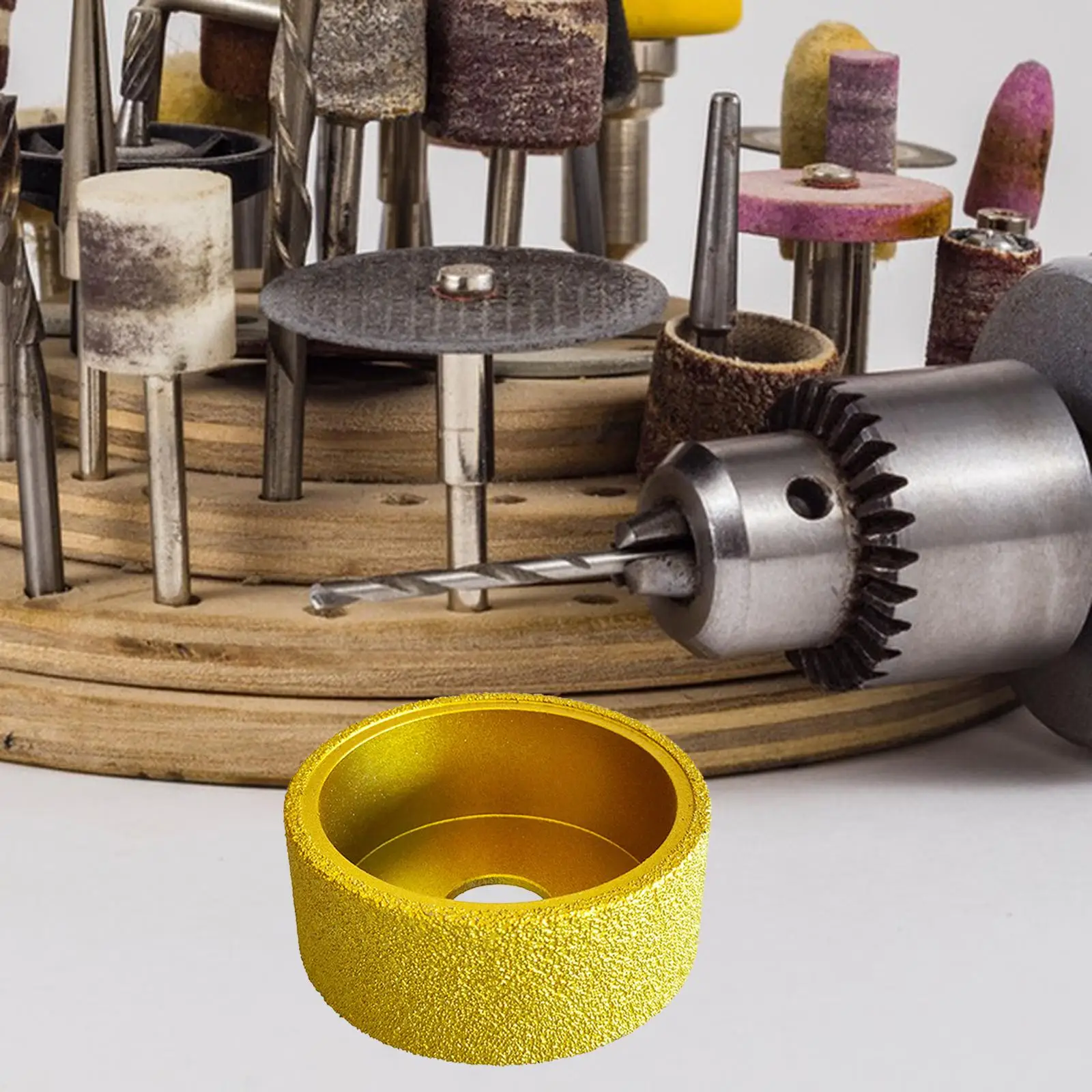 Concrete Grinding Wheel Edge Profile Sanding Disc Parallel Side Grinding Wheel Disc for Angle Grinder Accessories,