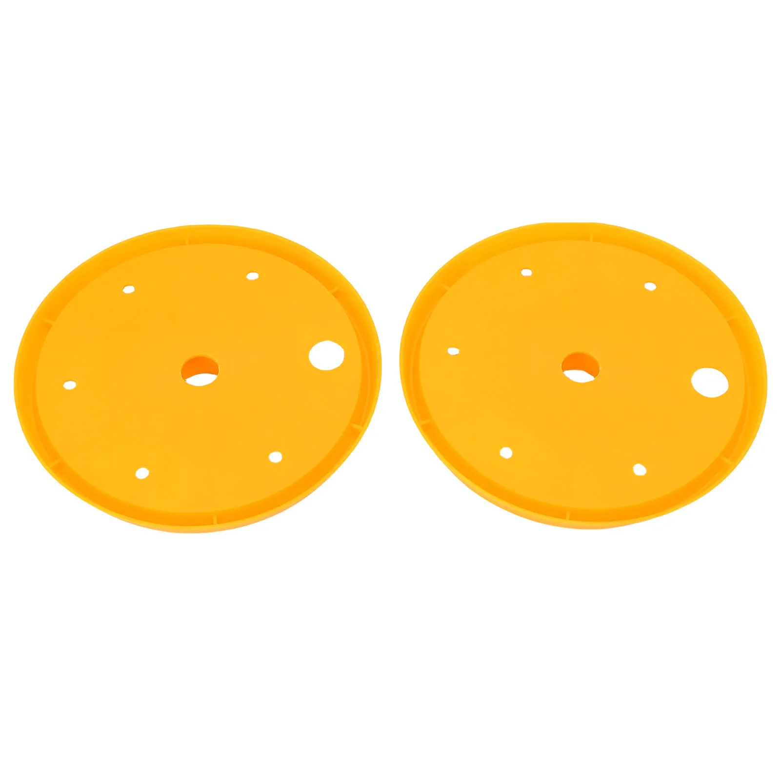 2 قطعة زارع مستدير إدراج PP وعاء نبات قابل للإزالة قابل لإعادة الاستخدام إدراج مع فتحات الصرف للاستخدام الداخلي والخارجي #3