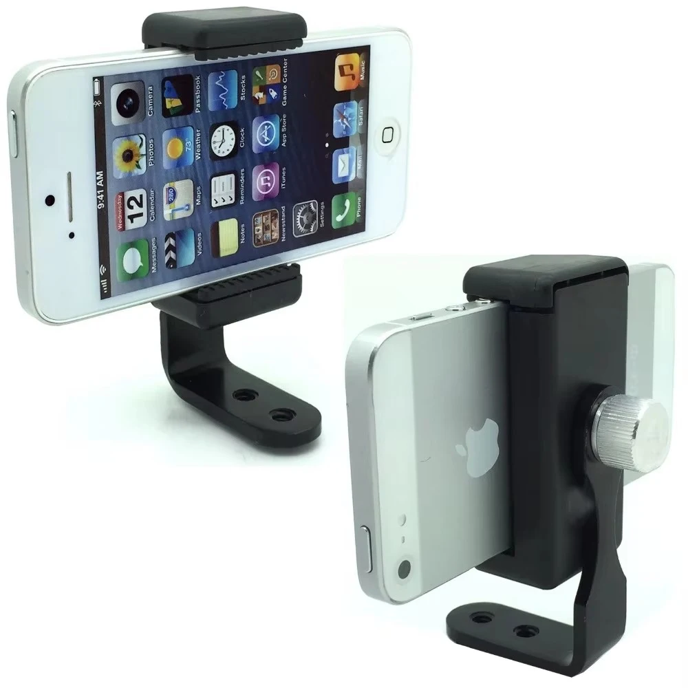 DSLR الحذاء الساخن فلاش كاميرا الهاتف الذكي تسجيل مباشر جبل ث/360 دوران الإبهام المسمار لابل آيفون XR XS MAX X 8 7 6s Plus