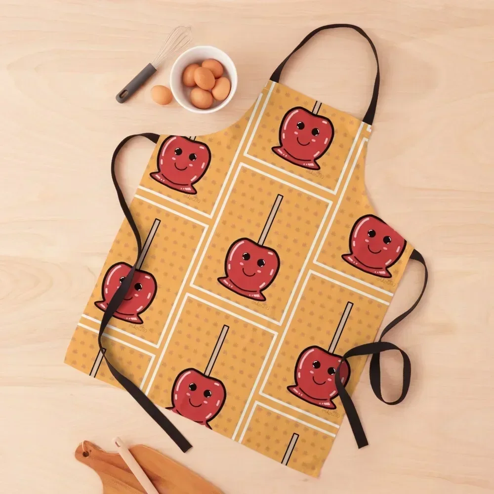 

Happy Candy Apple Apron Kids Funny carpenter Costume Waiter Apron