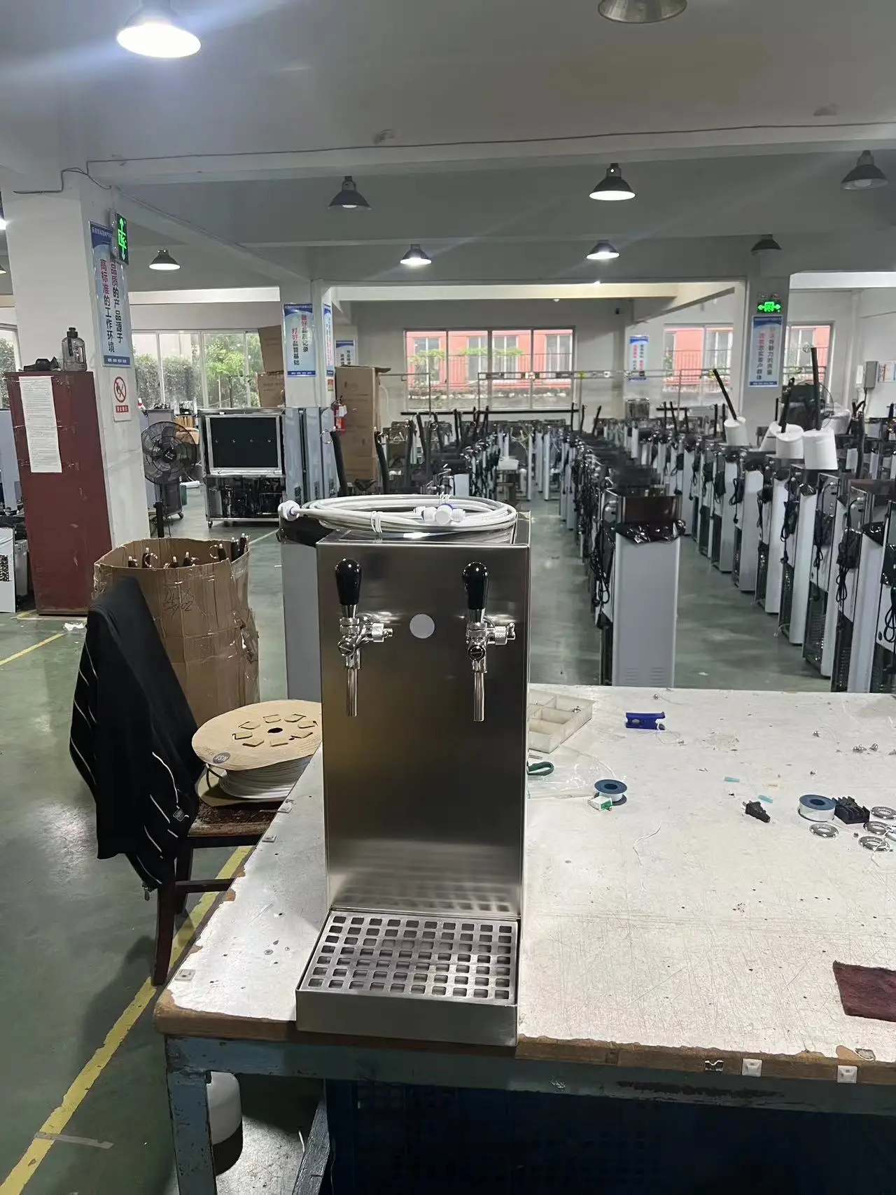 Two Faucet Commercial Soda Water Maker MT-SW05 for Store Use