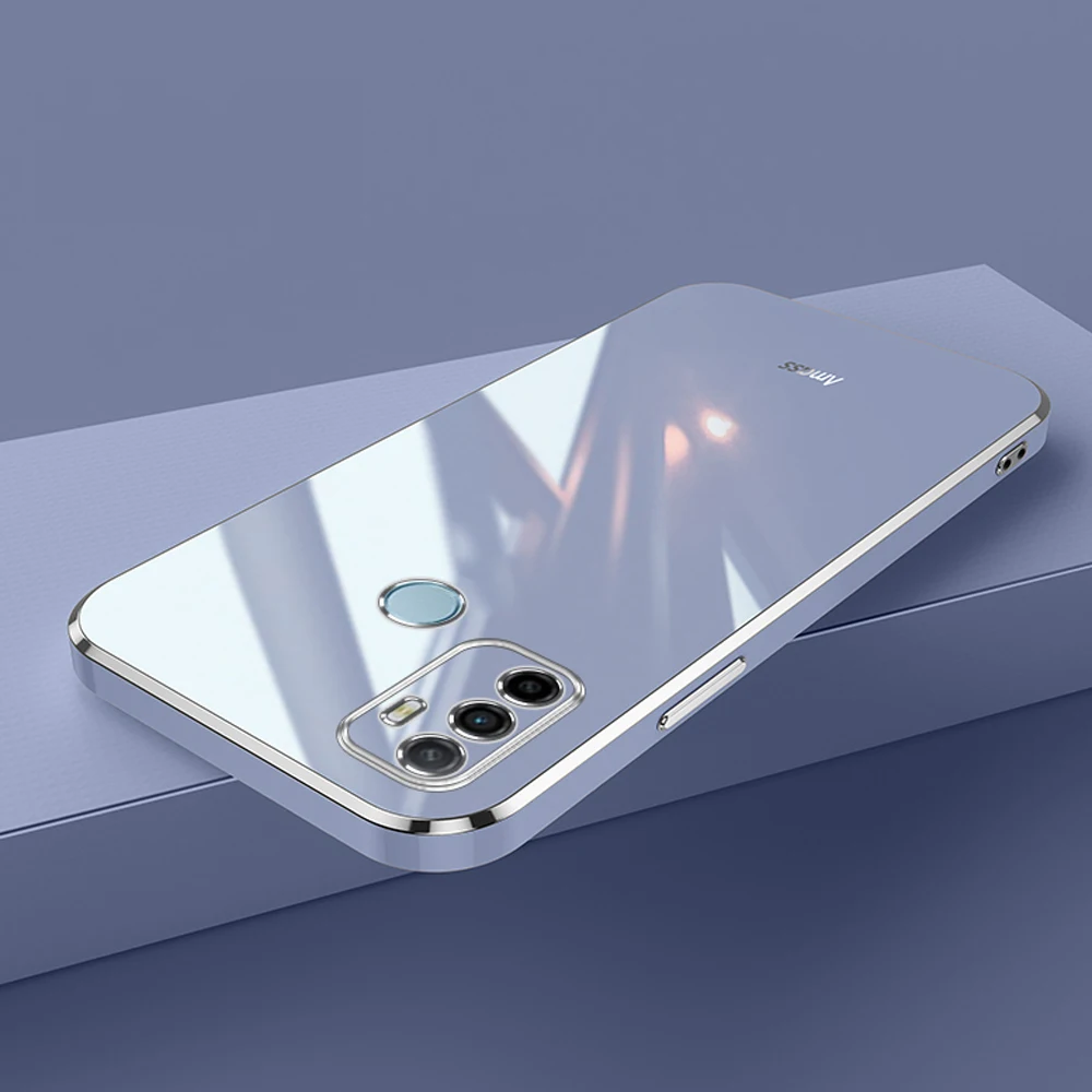 For Moto G30 Case Moto G60 phone Case Motorola E20 E30 E40 G10 G20 30 Luxury Plating Straight Soft Cover Camera Shockproof Coque view 6
