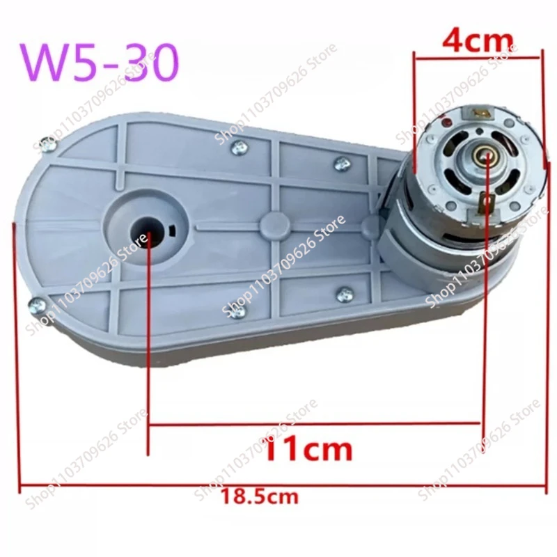 24V RS775 High-Speed Motor Gearbox For Power Wheels Motor Upgrade,High Torque 24 Volt Motor With Gearbox