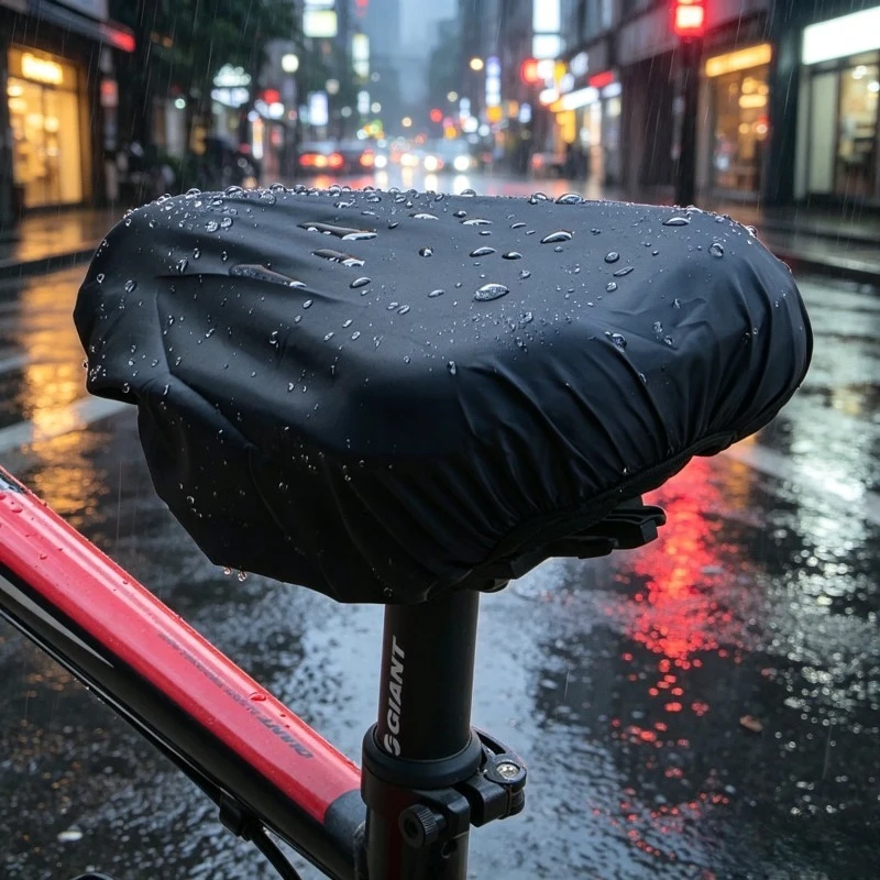 Seat Cover Universal Bike Cushion Protector Waterproof Dustproof Sunproof Portable For Mountain Road Fixed Gear Bicycle Saddle