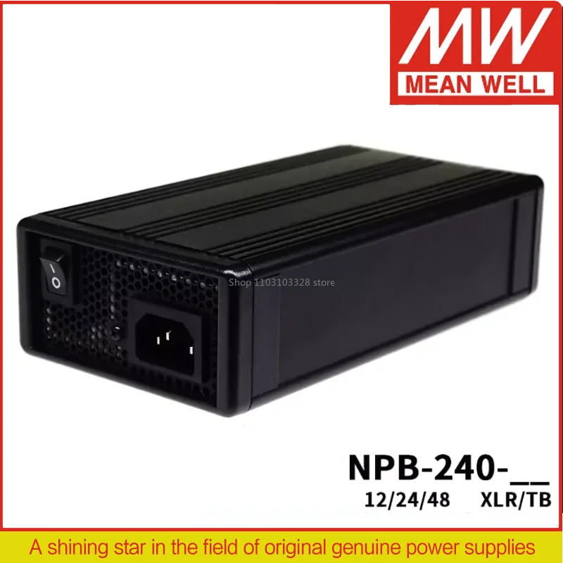 

mean well Lead acid/lithium battery charger NPB-240-12TB 12V NPB-240-24TB 24V NPB-240-48TB 48V NPB-240-12XLR 12V 240W NPB-240