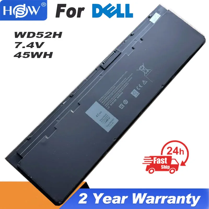 New WD52H Laptop Battery for Dell Latitude E7250 E7240 E7270 E7440 E7450 E7420 W57CV F3G33 0W57CV GVD76 VFV59 4coresNew WD52H La