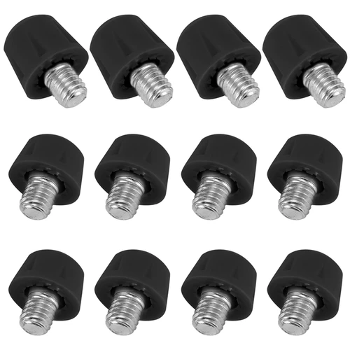 12 Uds. Pernos para botas de fútbol tornillo de rosca antideslizante M6 picos de repuesto profesionales SG a AG para Adidas