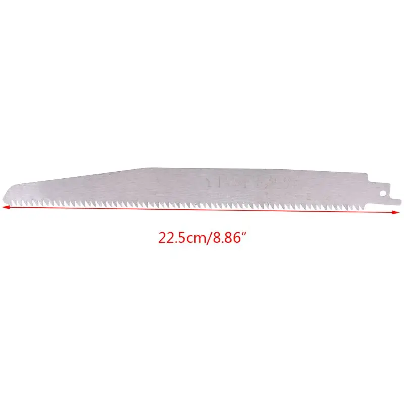 2 pces s1122c aço inoxidável reciprocating lâmina de serra para cortar osso carne madeira metal ferramenta cortador