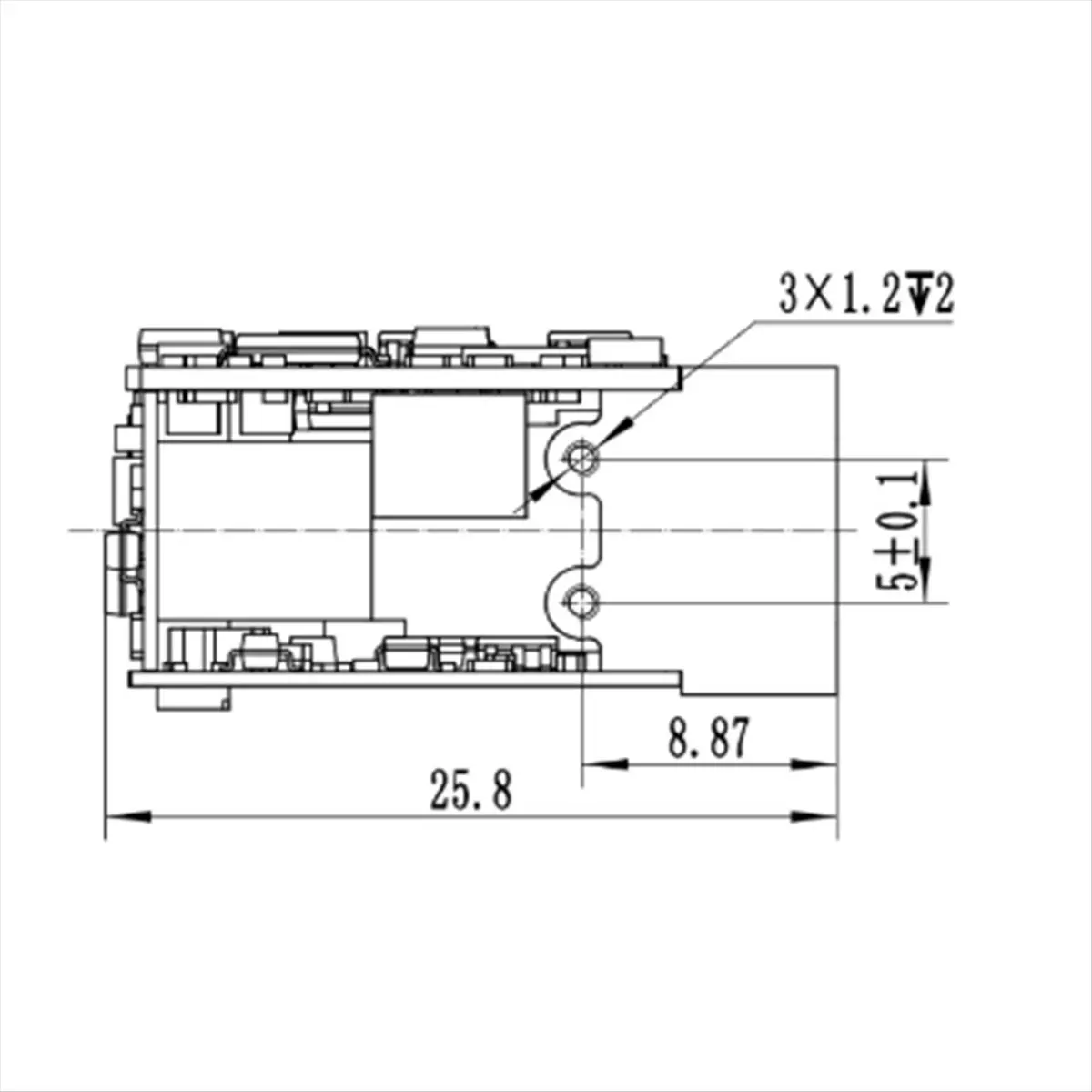 

Открытый 1500 м дальний парковочный лазерный датчик расстояния сверхдлинный 1,5 км 905 нм модуль лазерного дальномера для дрона
