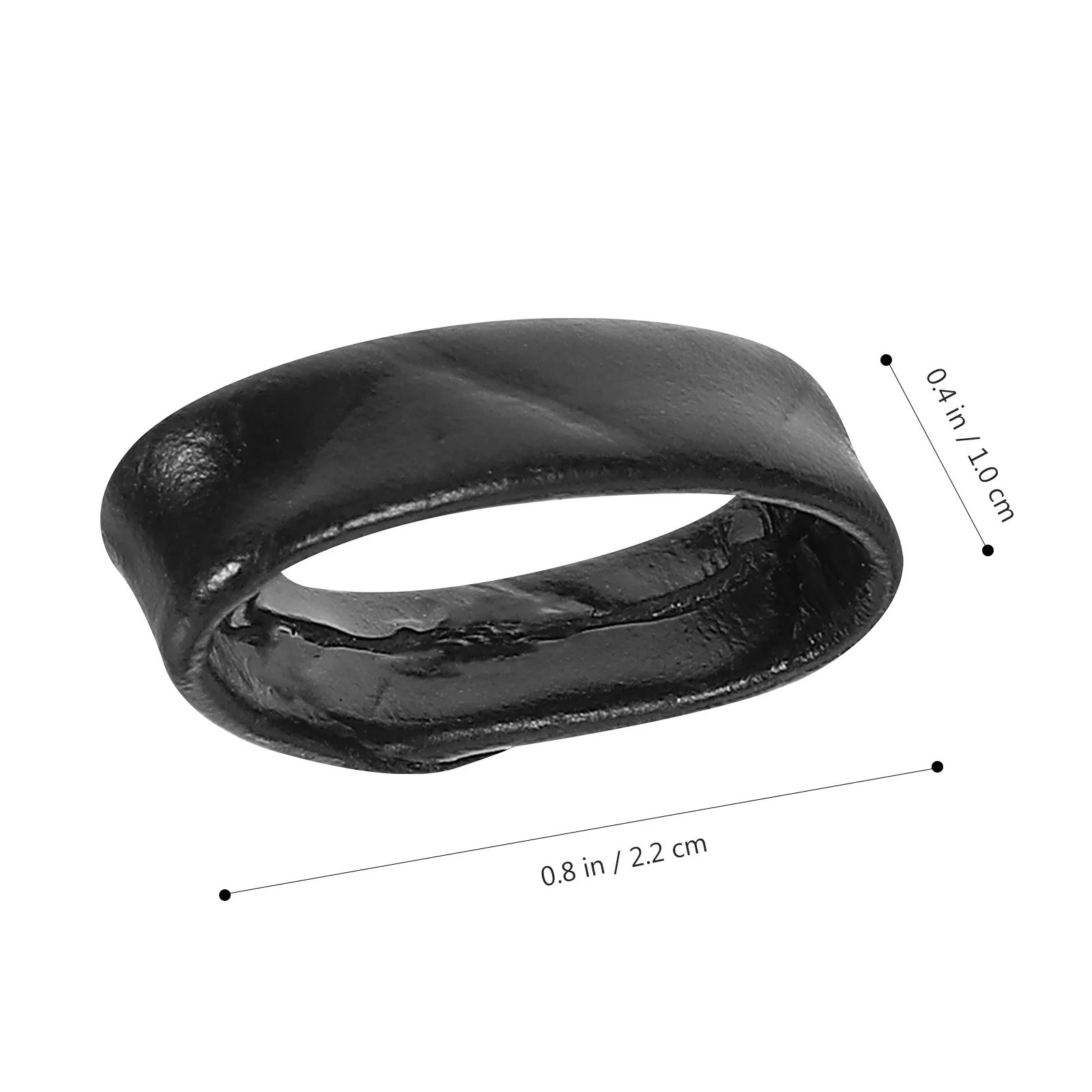 

6Pcs Exquisite Watchband Loop Premium Durable Strap Holder Smooth Texture Easy Use Watch Parts Supplies